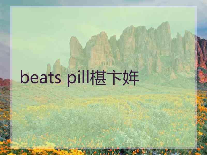 beats pill椹卞姩