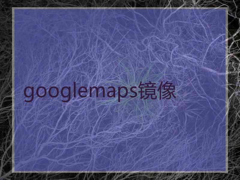 googlemaps镜像