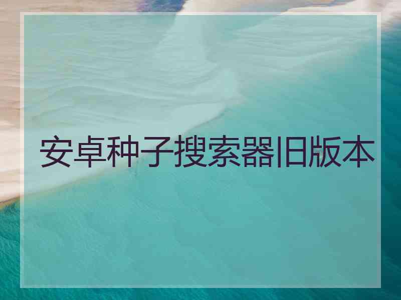 安卓种子搜索器旧版本