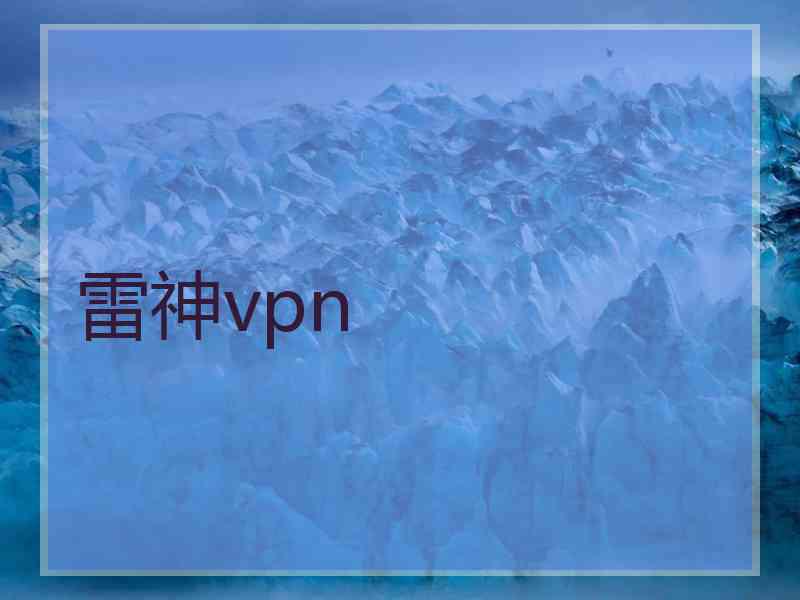 雷神vpn