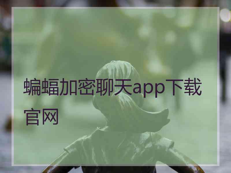 蝙蝠加密聊天app下载官网