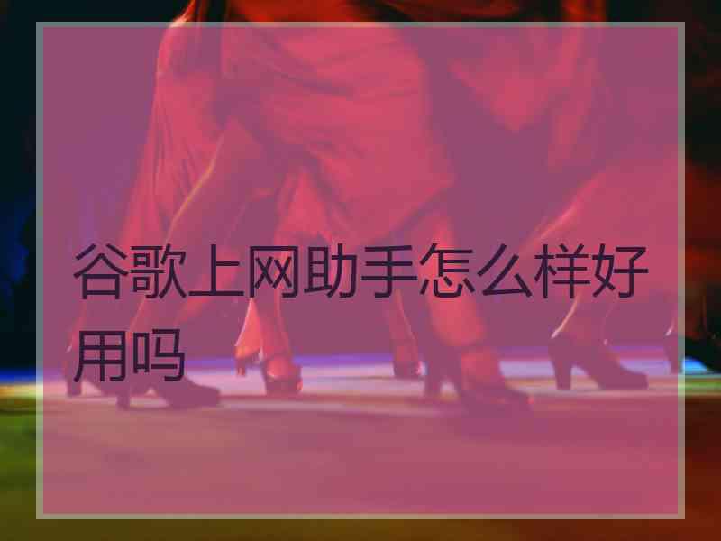 谷歌上网助手怎么样好用吗