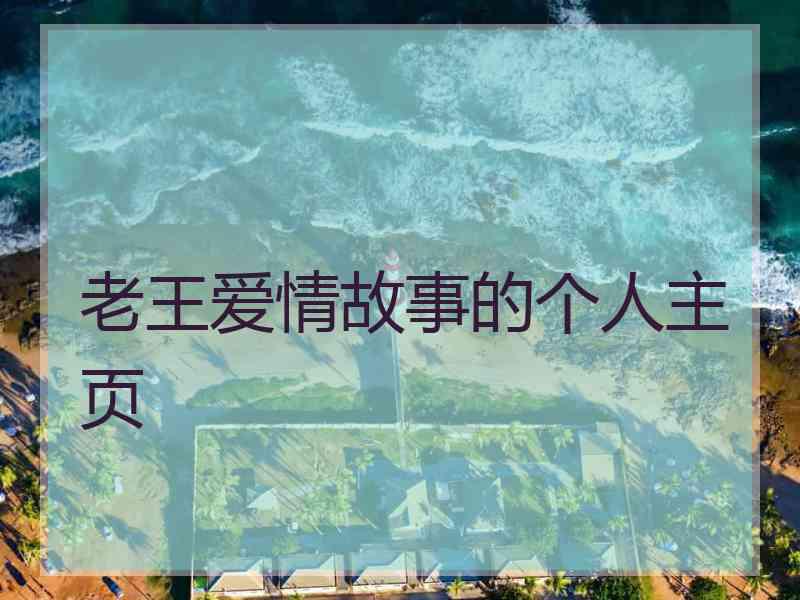 老王爱情故事的个人主页