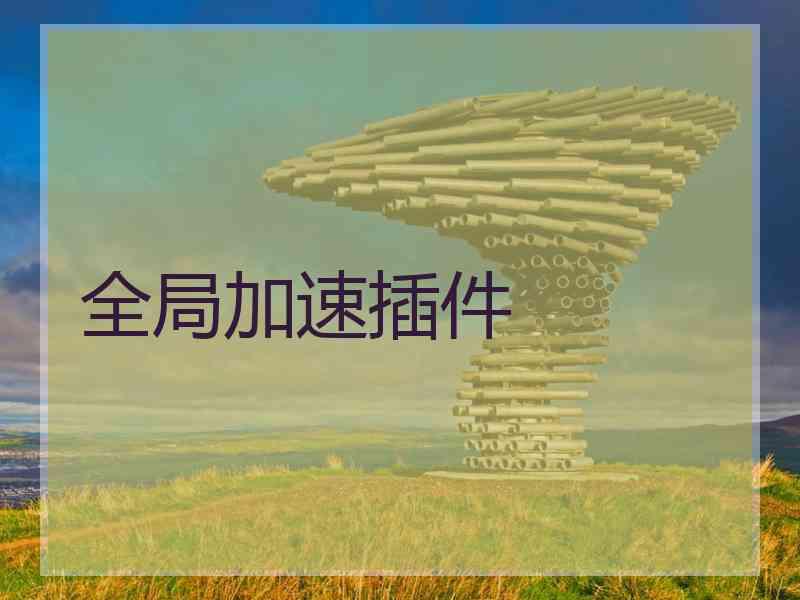 全局加速插件