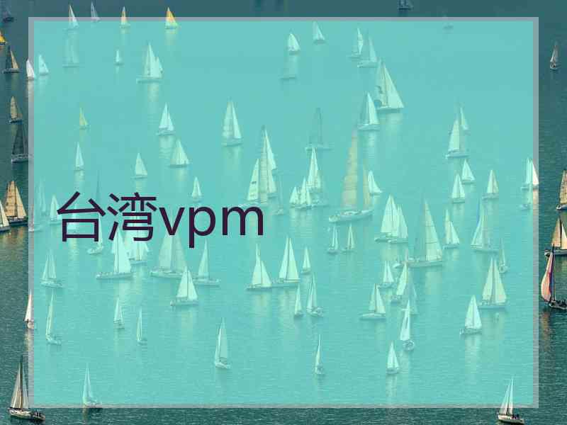 台湾vpm