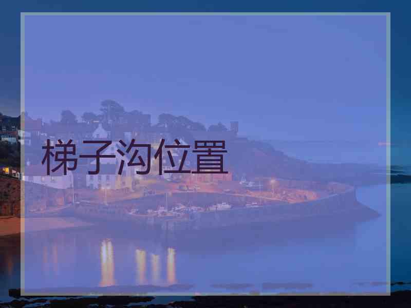 梯子沟位置