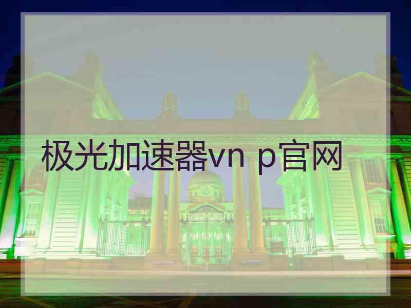 极光加速器vn p官网