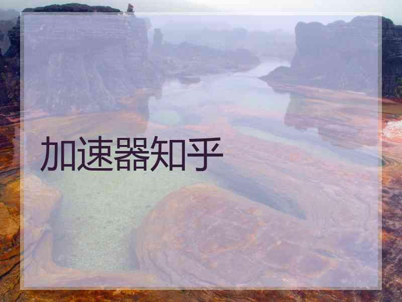 加速器知乎