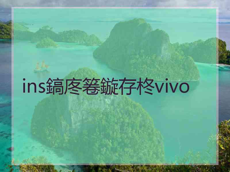 ins鎬庝箞鏇存柊vivo