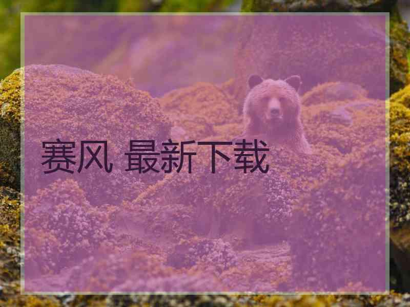 赛风 最新下载