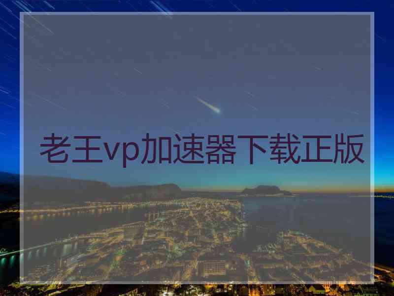 老王vp加速器下载正版