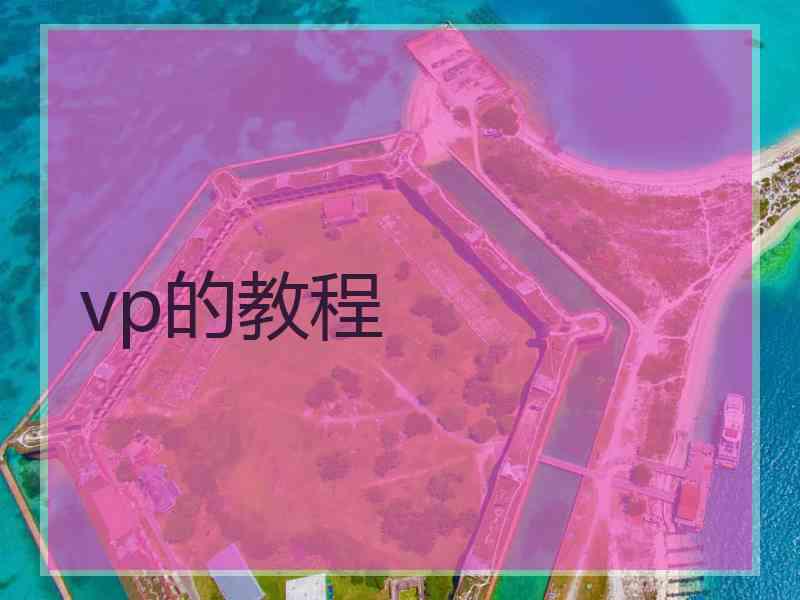 vp的教程