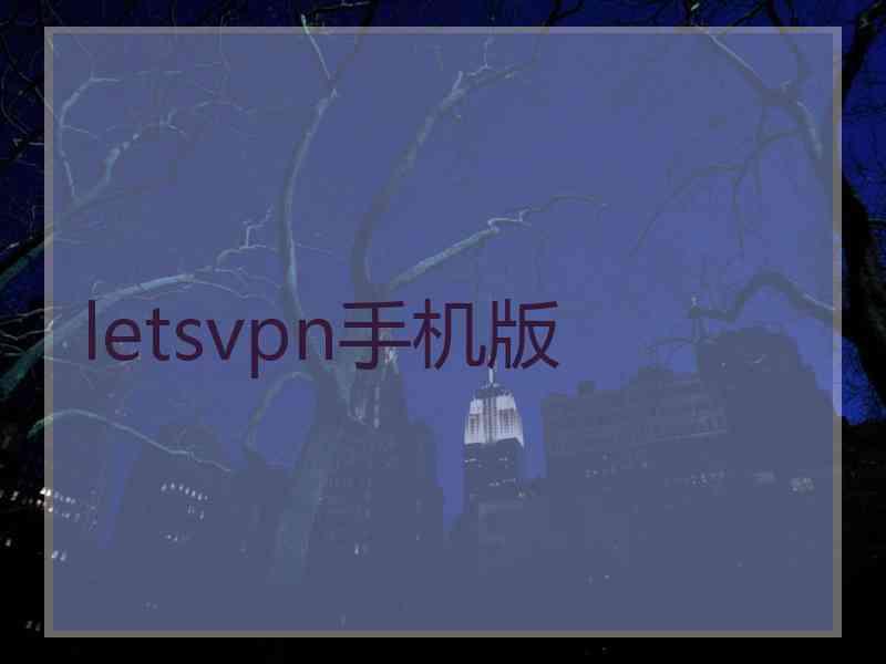 letsvpn手机版