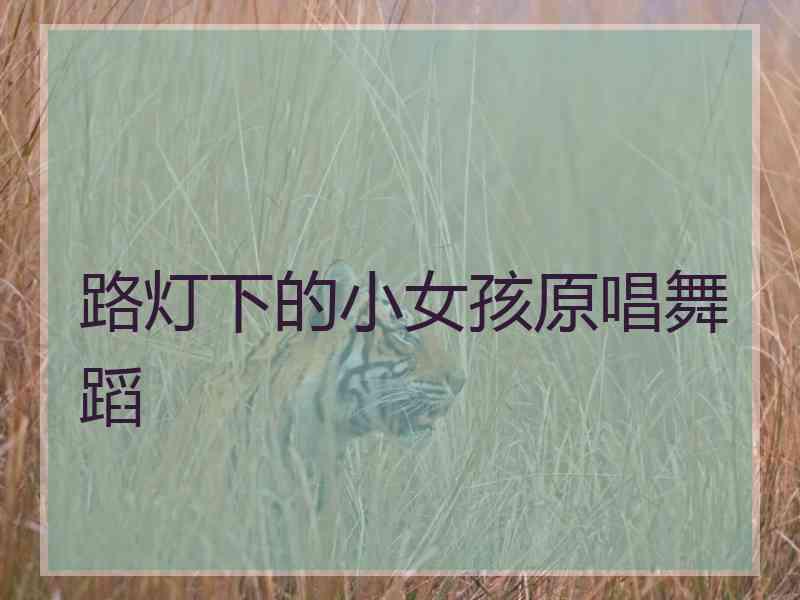 路灯下的小女孩原唱舞蹈
