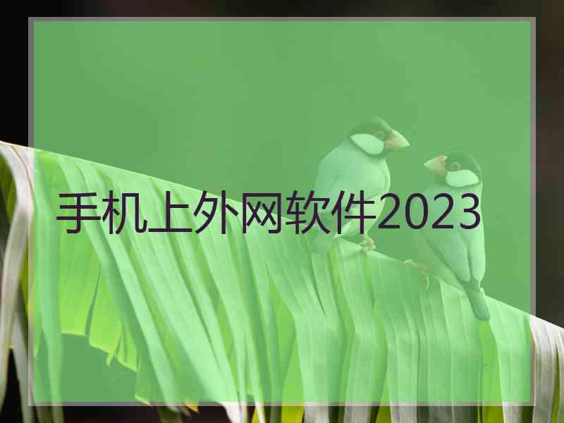 手机上外网软件2023