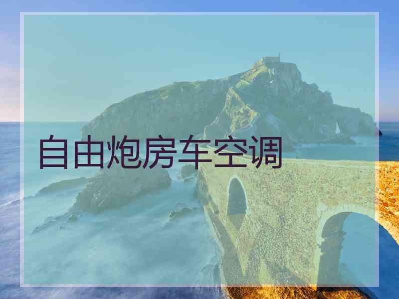 自由炮房车空调