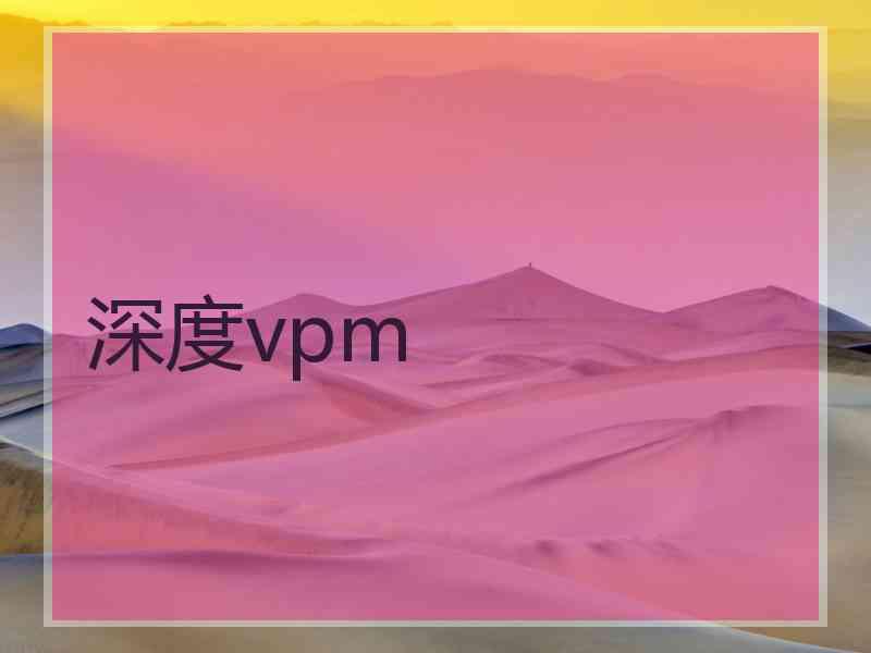 深度vpm