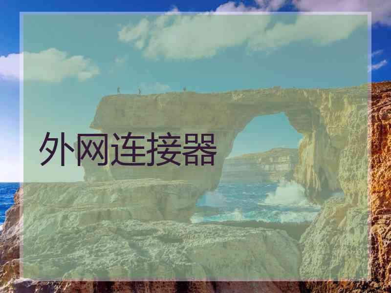 外网连接器