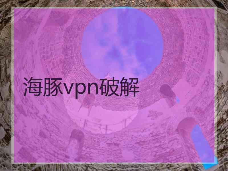 海豚vpn破解