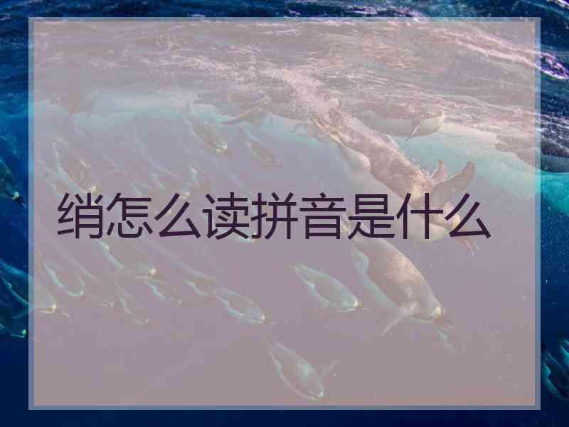 绡怎么读拼音是什么