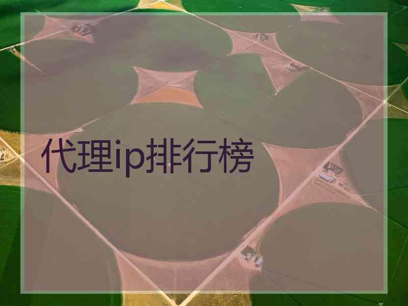 代理ip排行榜