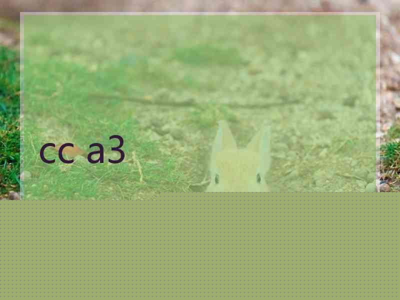 cc a3