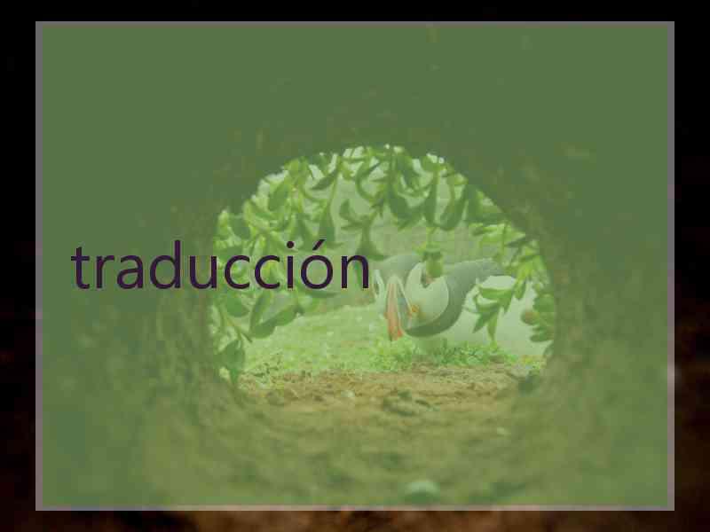traducción
